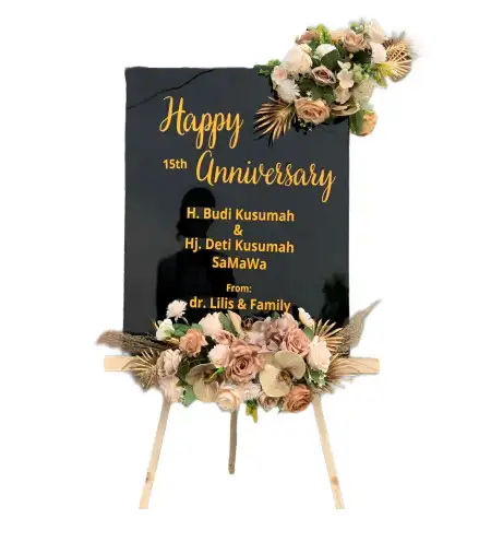 Papan Bunga Akrilik Karangpasar