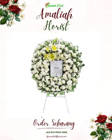 Krans Bunga Duka Karangpasar